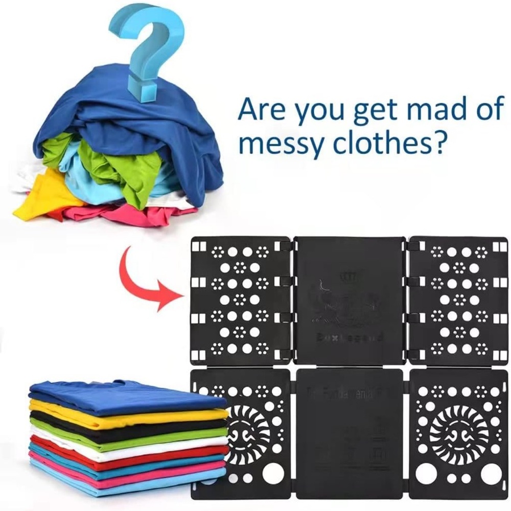 Black Shirt Folding Board - Picture 3 of 7